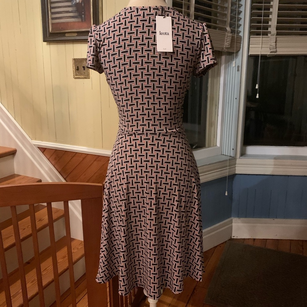 NWT Leota fit and flare jersey dress xs new π - Picture 5 of 8